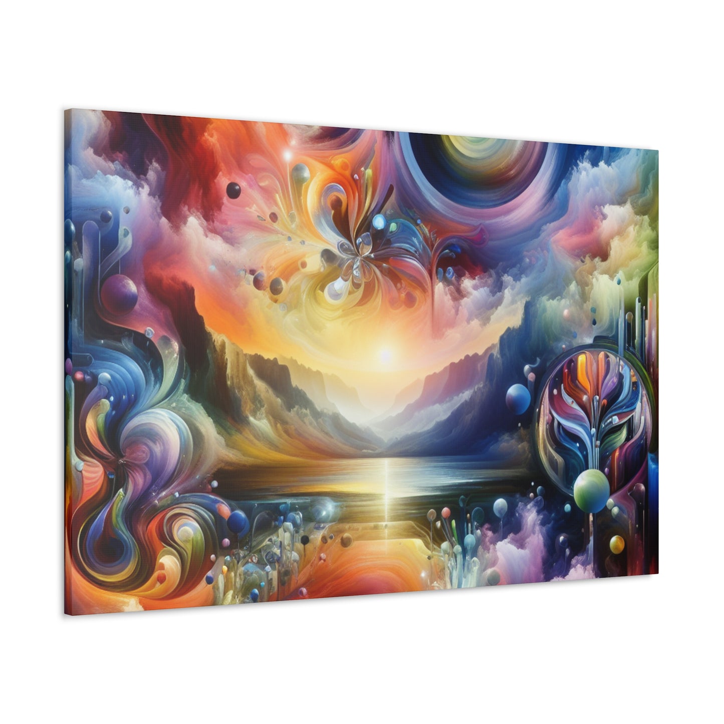 Ethereal Dreamscapes Unveiled - Canvas