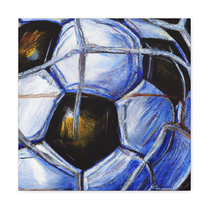 Football Frenzy Hyperrealism - Canvas