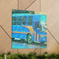 Bus of Colorful Hues - Canvas