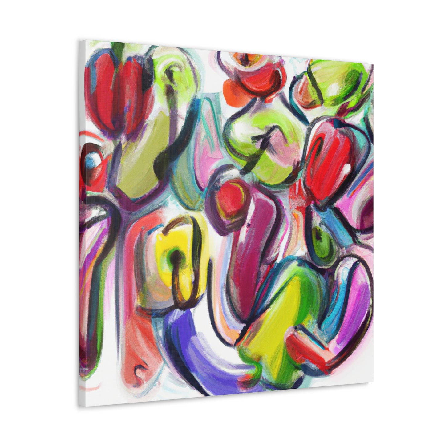 "Vegetables in Abstraction" - Canvas