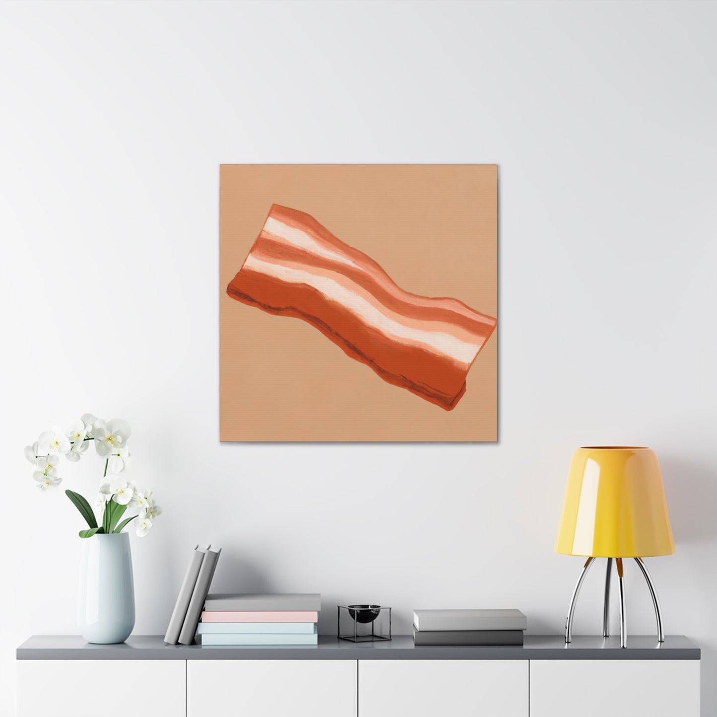 "Bacon Minimalism Dream" - Canvas