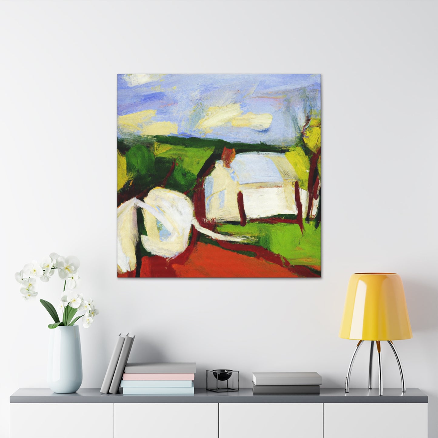 Farm Life in Focus - Canvas