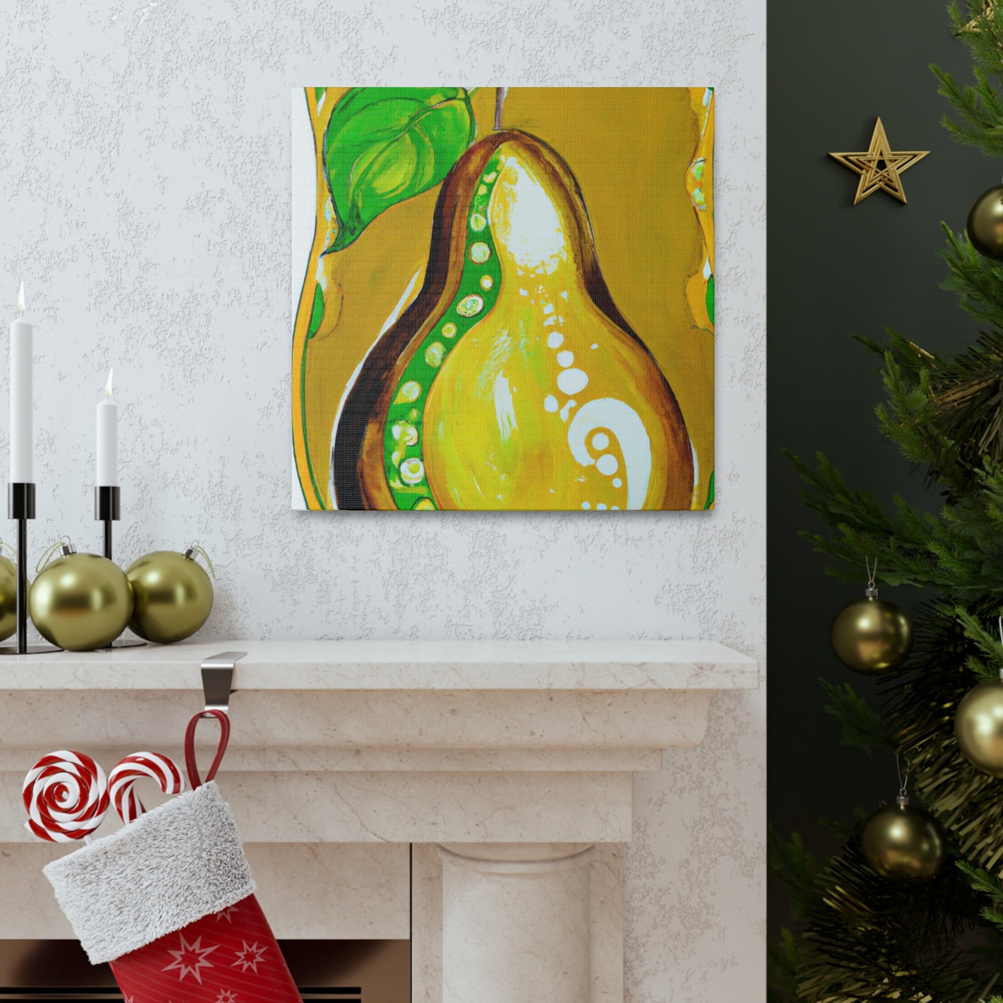 Pear in Abundance. - Canvas