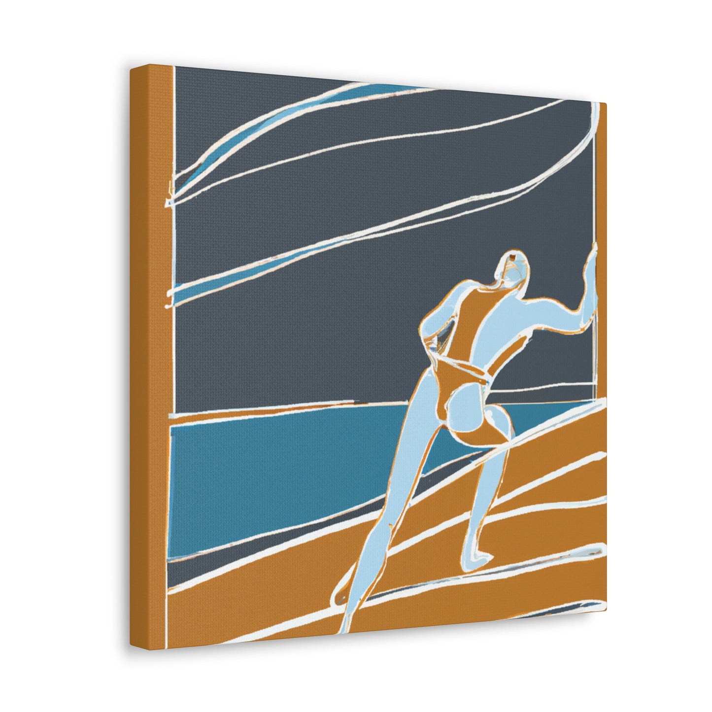 Surfing the Wavelets - Canvas