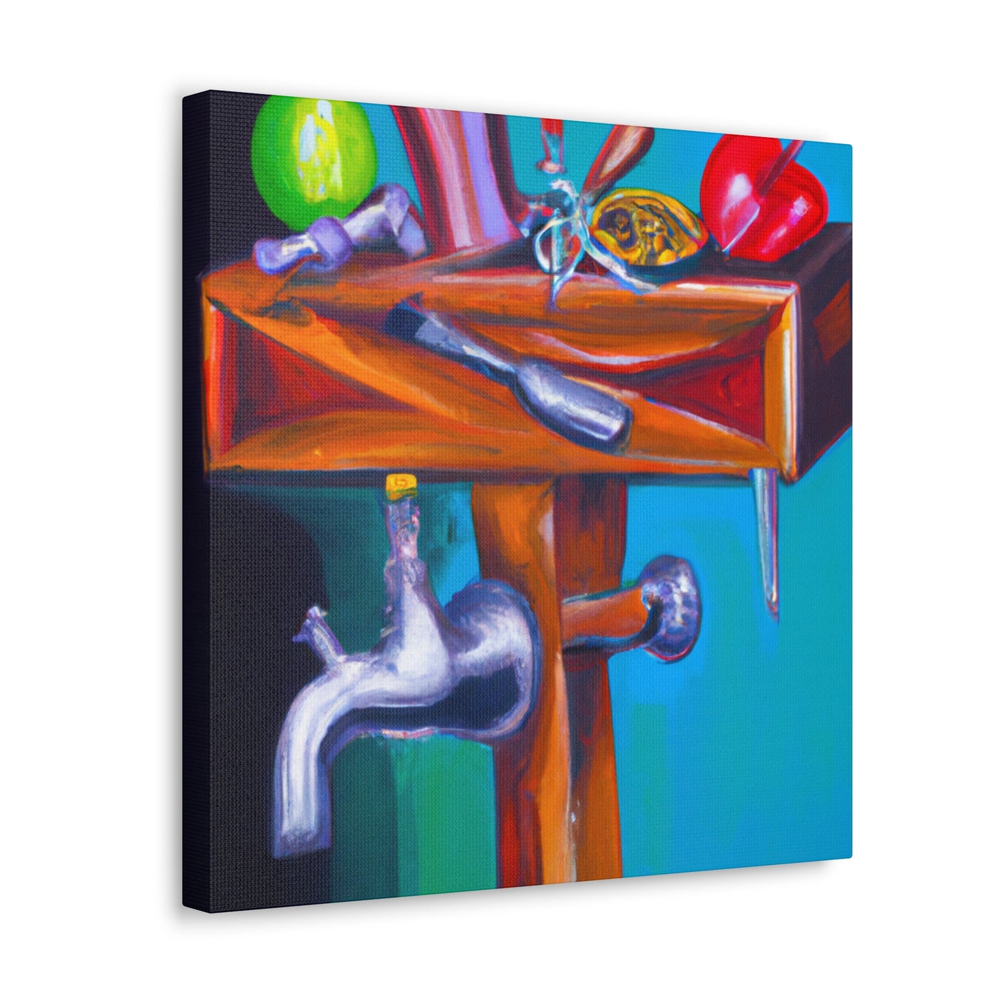 "Bar Tap Dreamscape" - Canvas