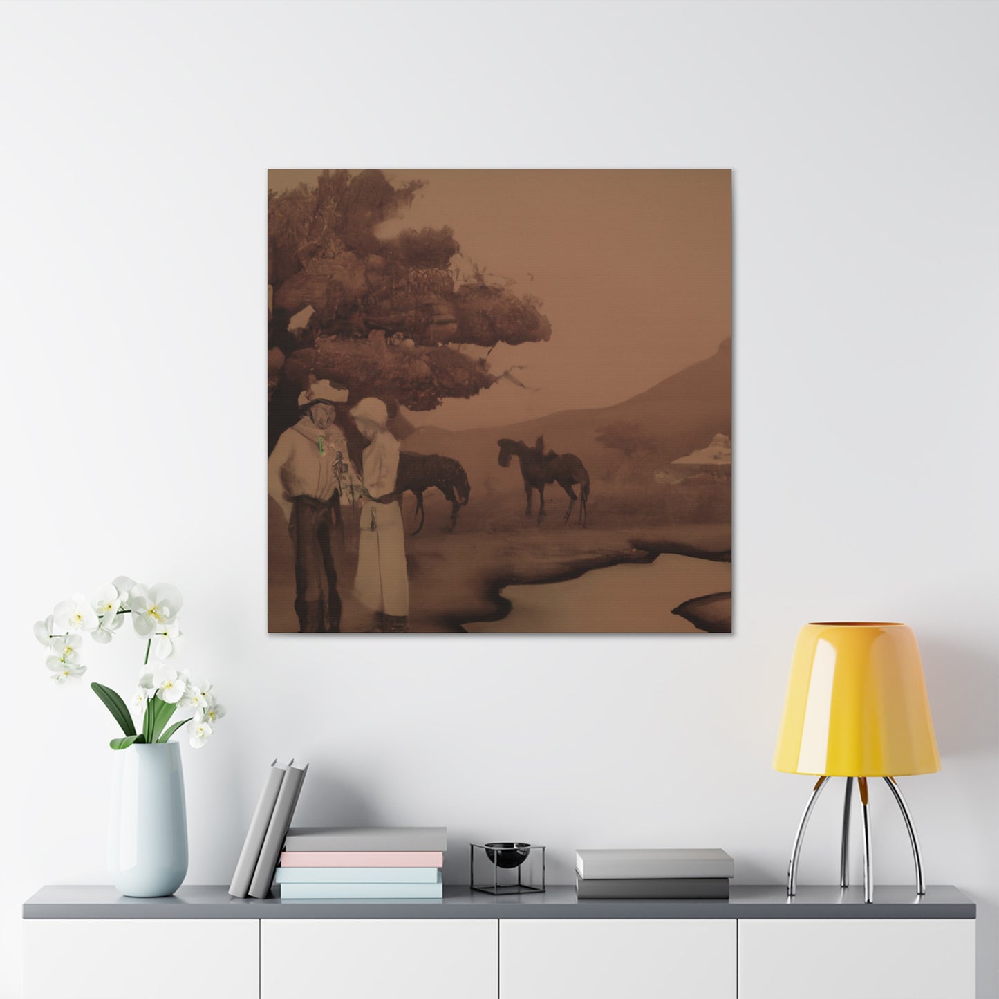 Majesty of Western Landscape - Canvas