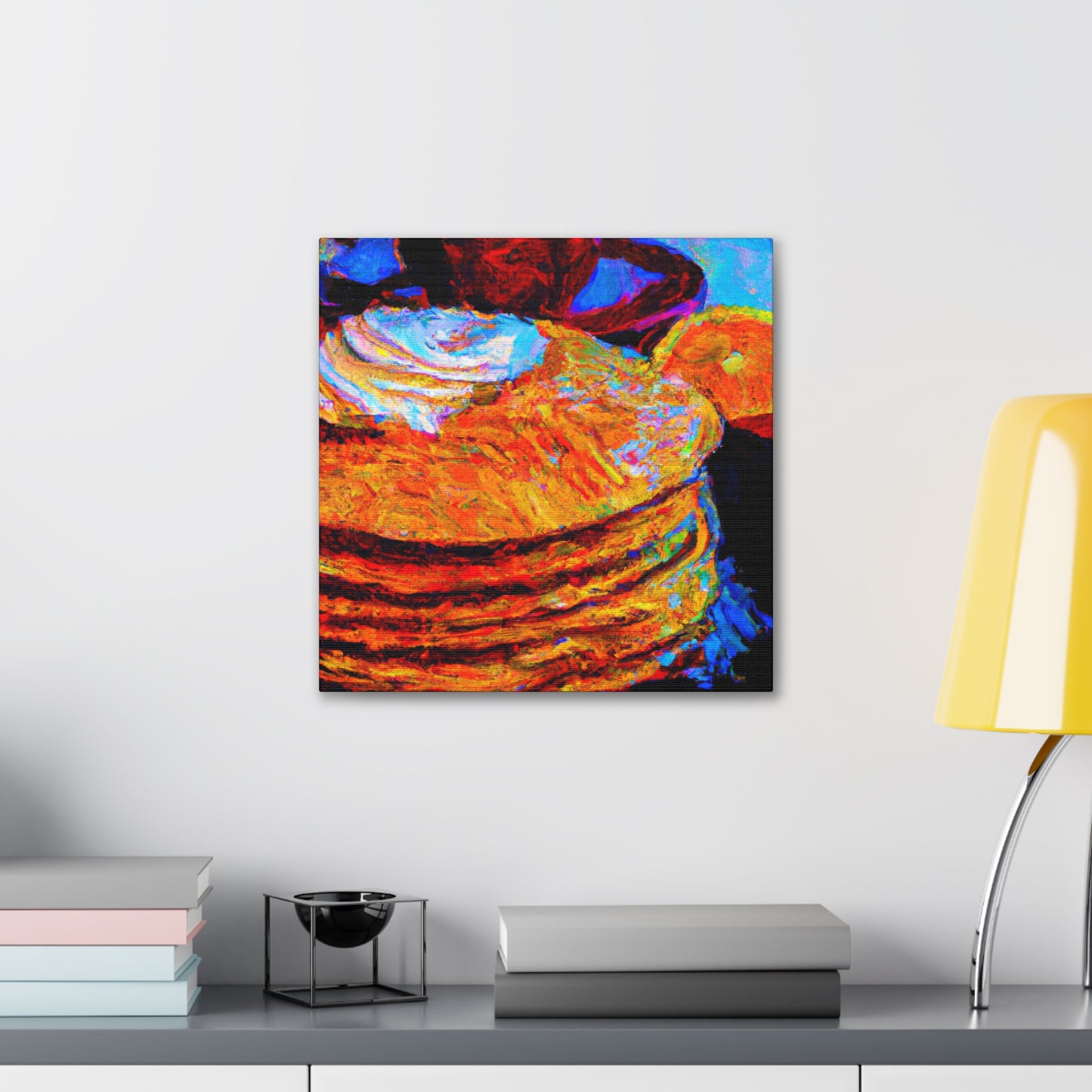 "Pancakes and Post-Impressionism" - Canvas