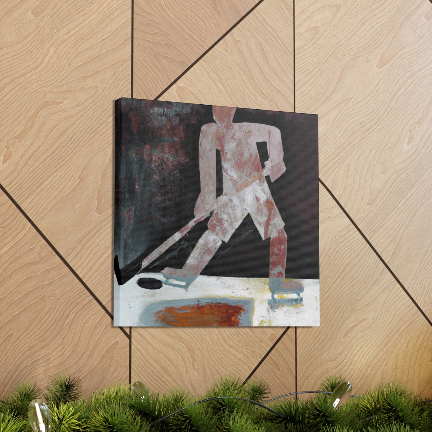 Hockey on Canvas - Canvas