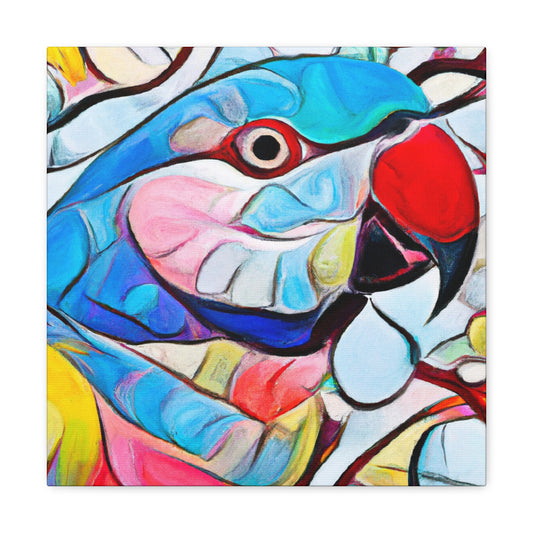 Lovebirds in Harmony - Canvas