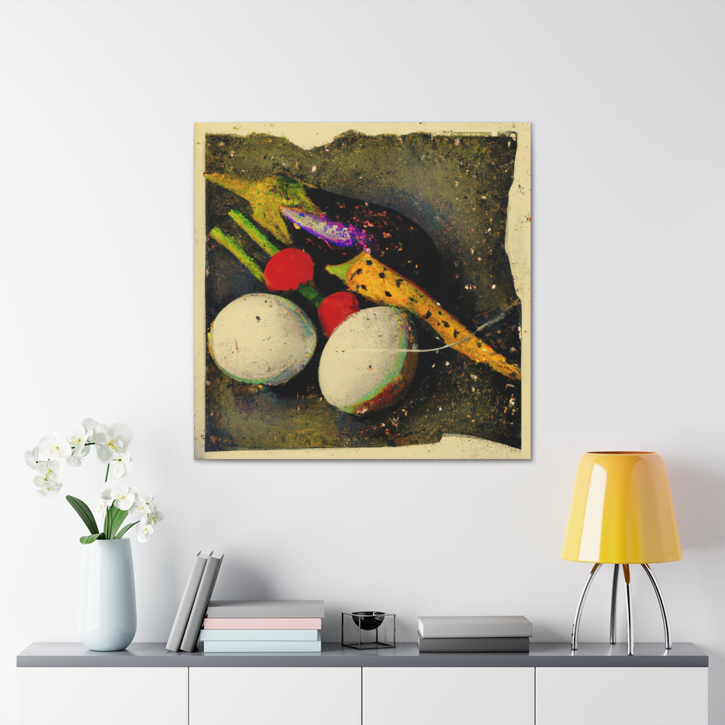 "Veggies of the Past" - Canvas