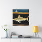 Shark Among Dreams - Canvas