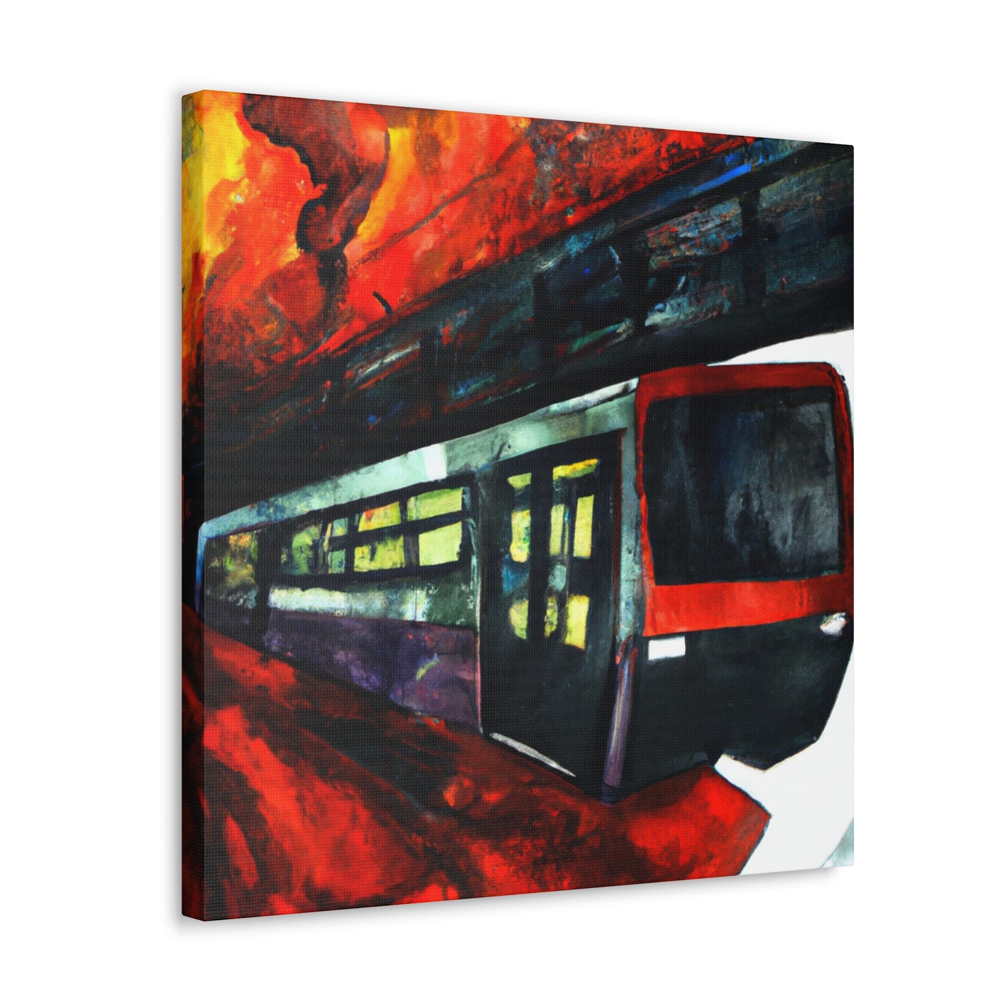 Subway Through History - Canvas