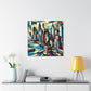 Concrete Jungle Awakening - Canvas