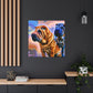 "Pensive Shar Pei Dream" - Canvas