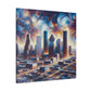 "Urban Visions Unveiled" - Canvas