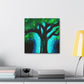 "Oak Tree Ode Variegata" - Canvas