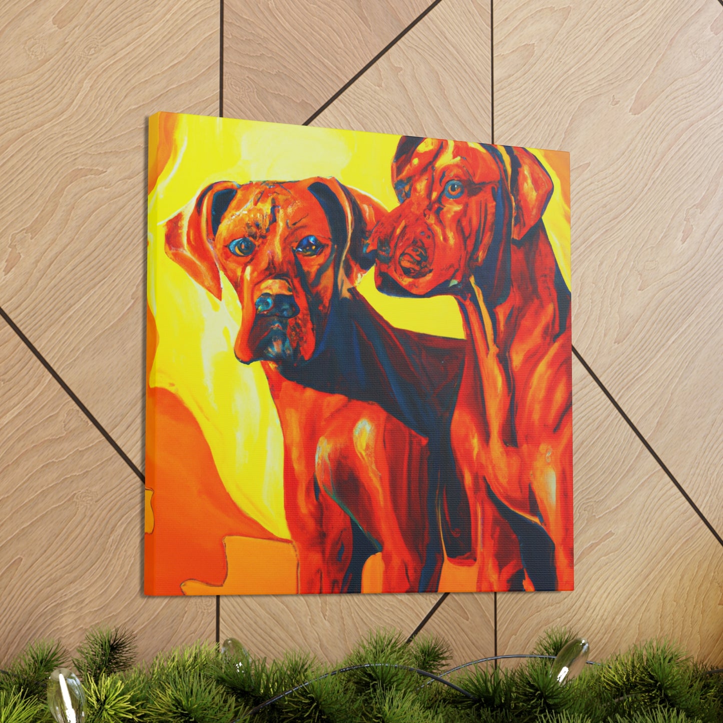 Ridgeback in Surrealism - Canvas