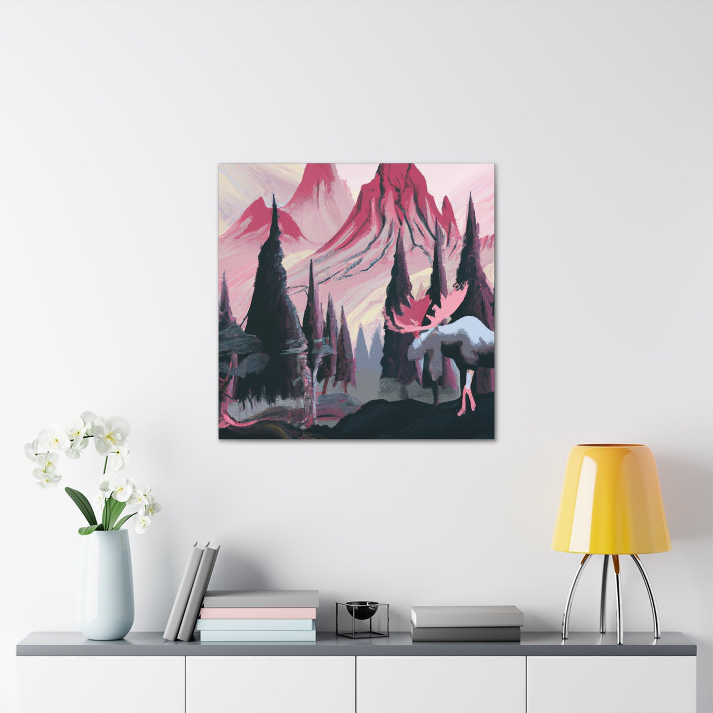 Moose in Grandeur - Canvas