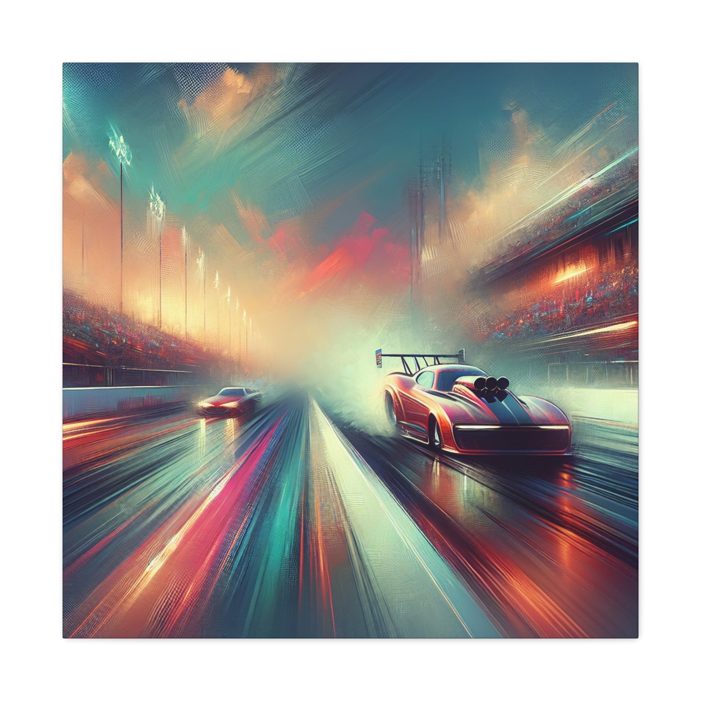 Speedscape Surreal Drift - Canvas