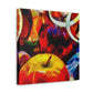 "Apples in Abstraction" - Canvas