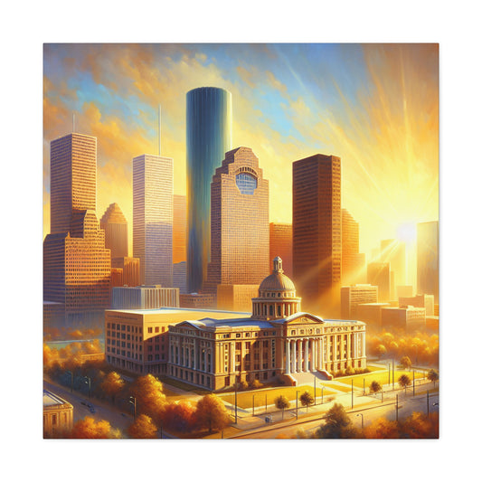 "Enchanting Lone Star Ambiance" - Canvas