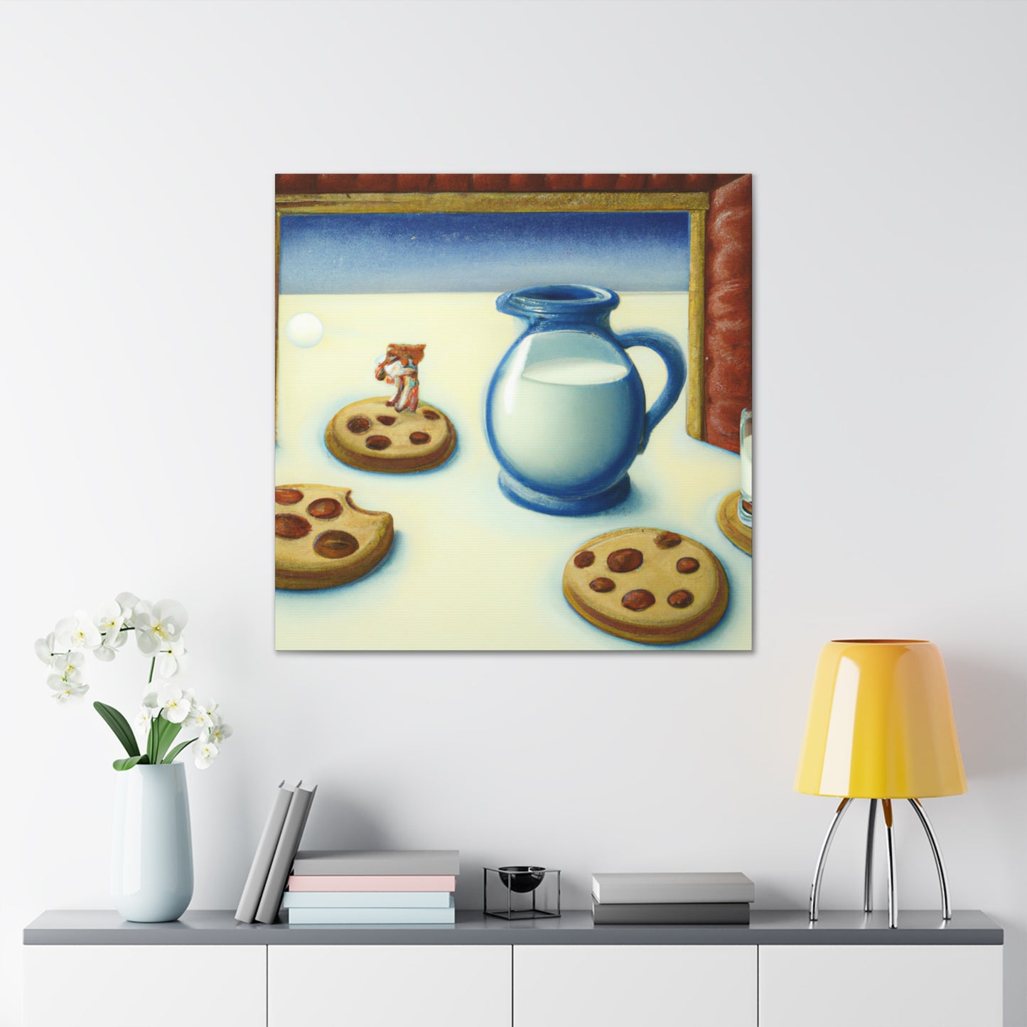 Milk and Cookie Dream - Canvas