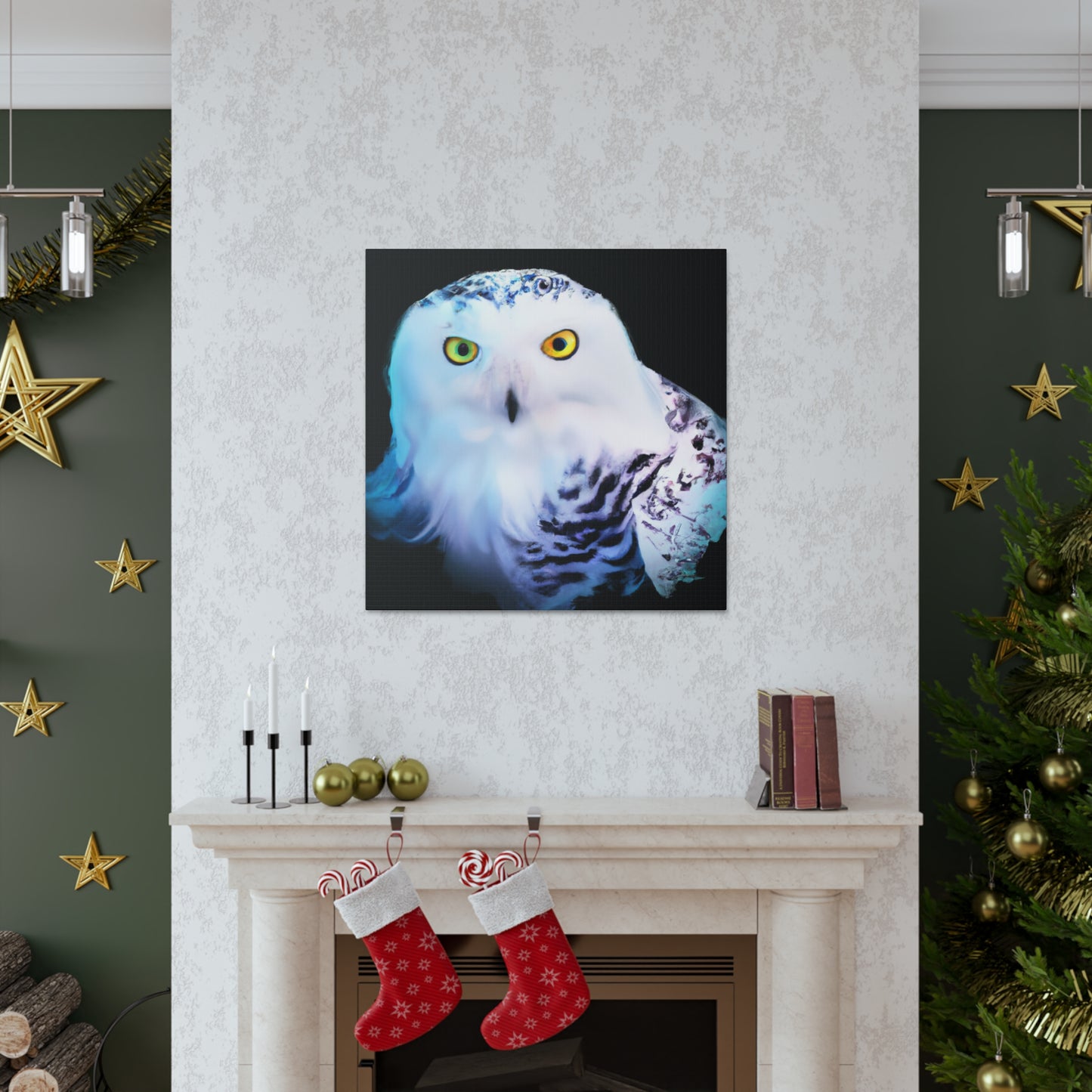 Snowy Owl Majesty - Canvas