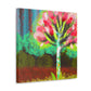 "Dogwood at Dusk Sky" - Canvas