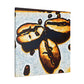 Coffee Beans Pop Art - Canvas