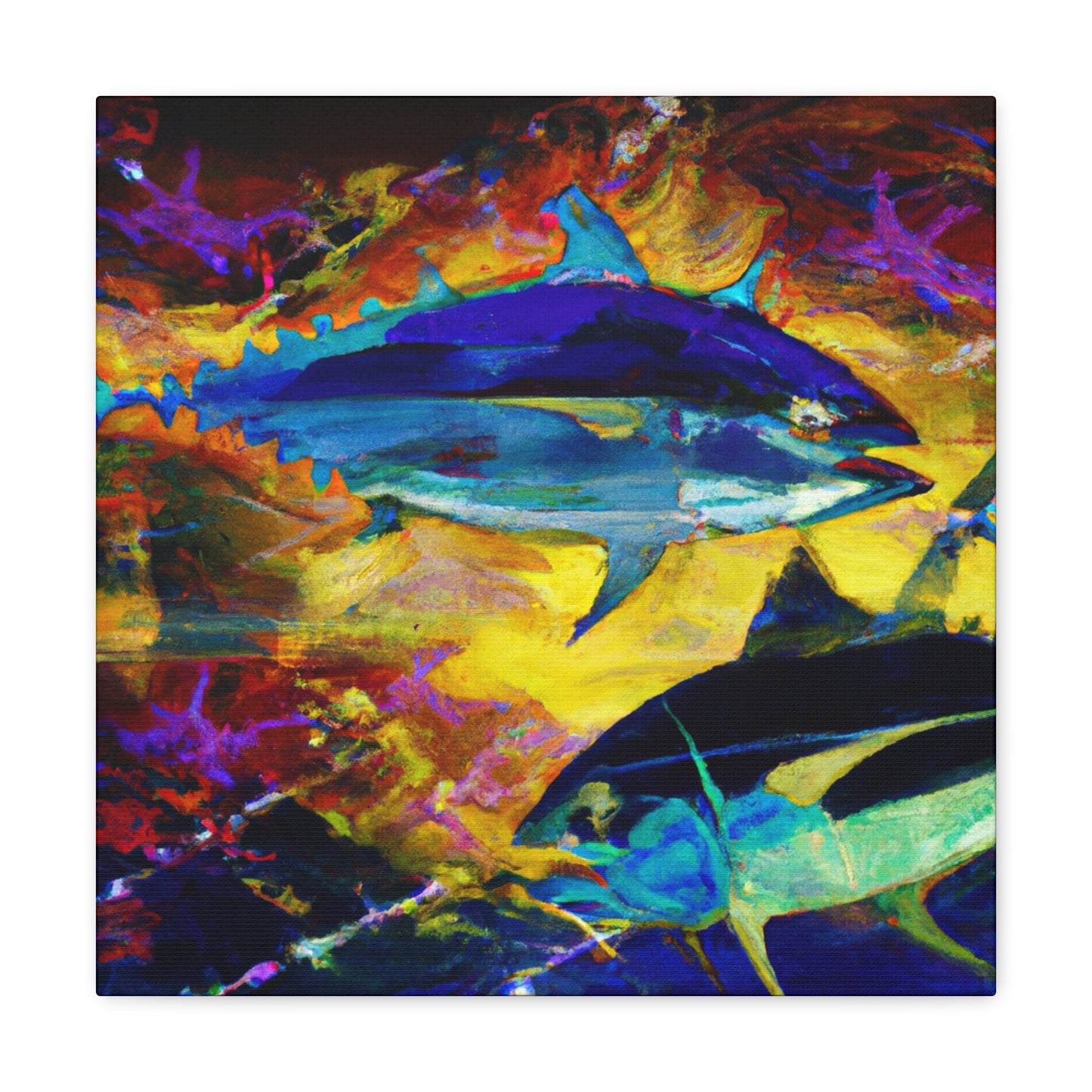 Tuna Fish Abstractions - Canvas