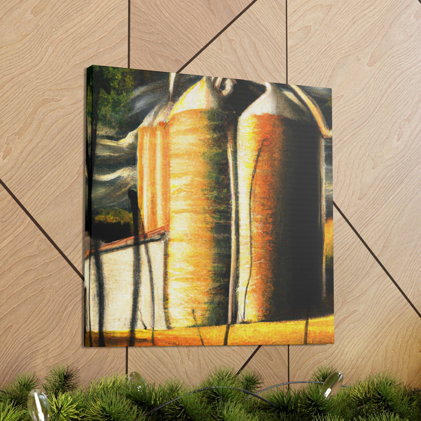 Silo in Surrealism - Canvas