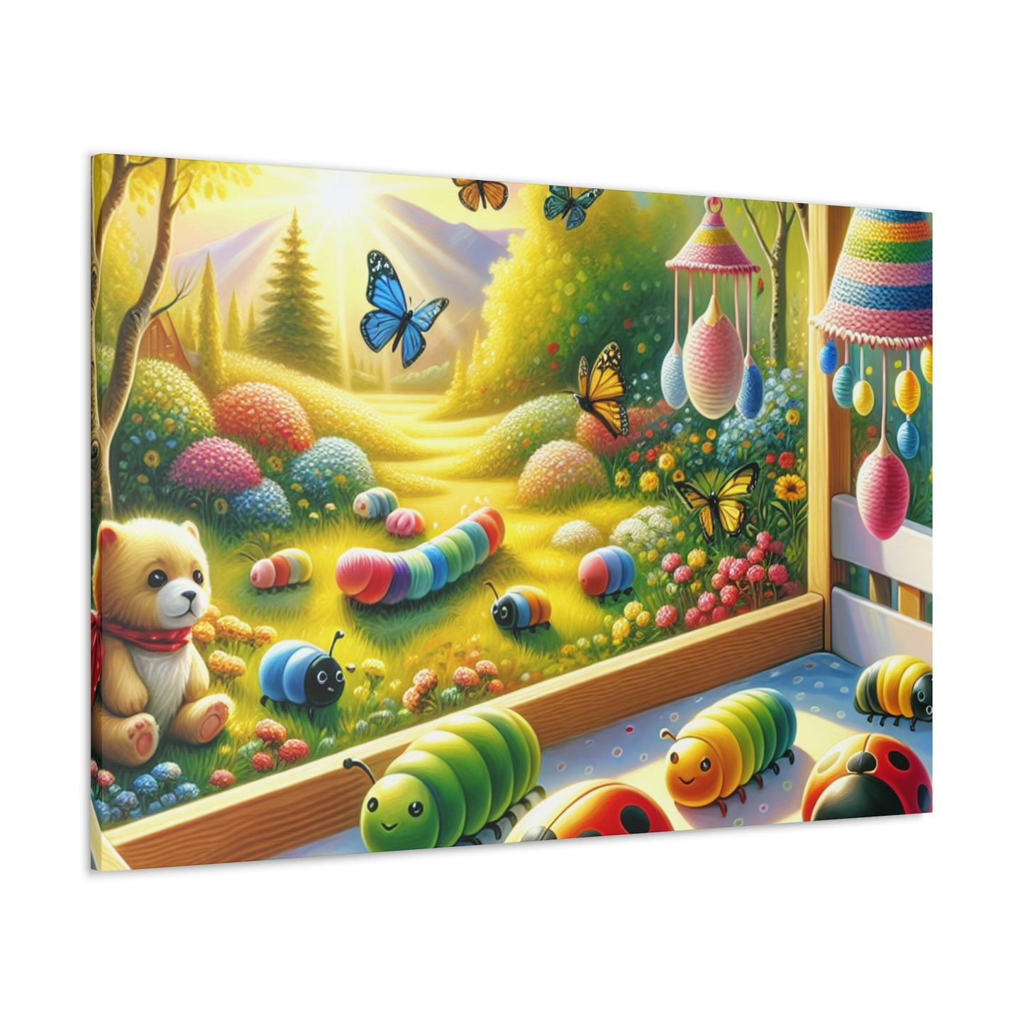 Whimsical Garden Retreat - Canvas