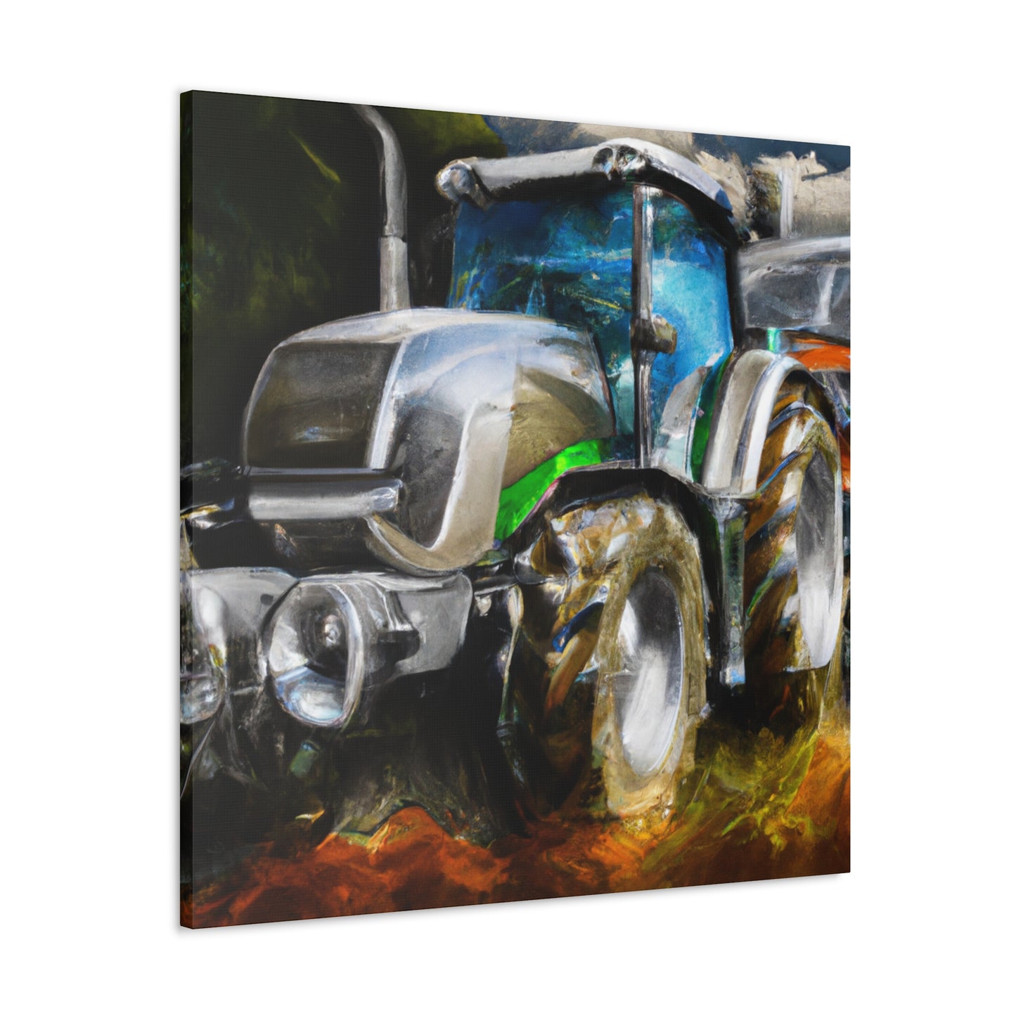 Reaping the Harvest Tractors - Canvas