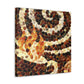 Coffee Pointillism Dream - Canvas