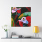 "Amazon Parrot Euphoria" - Canvas