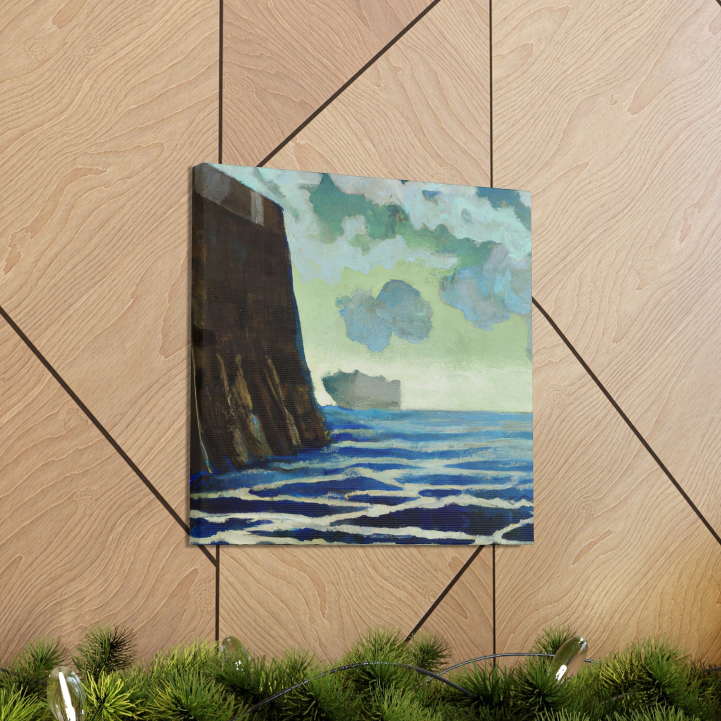 "Seawall of Dreams" - Canvas