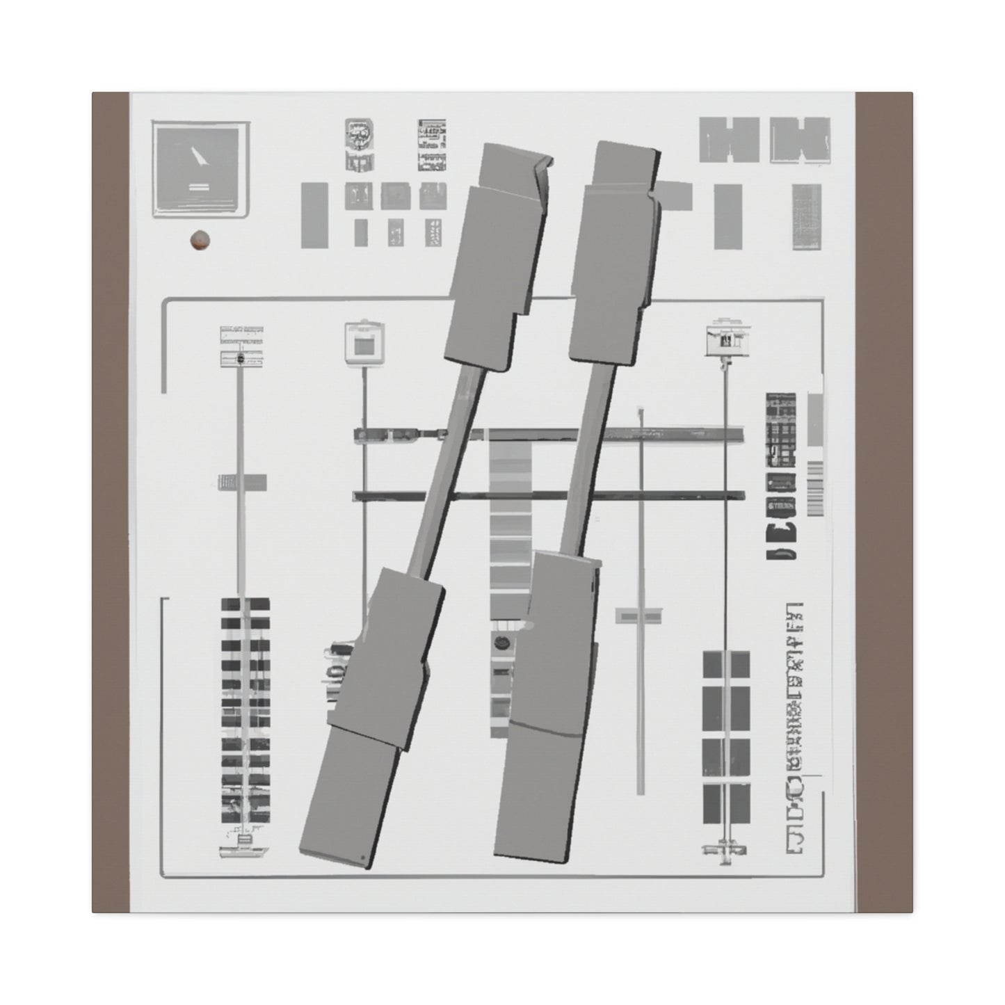 "Mixing Board Transcendence" - Canvas