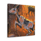 Wild Antelope Abstract - Canvas