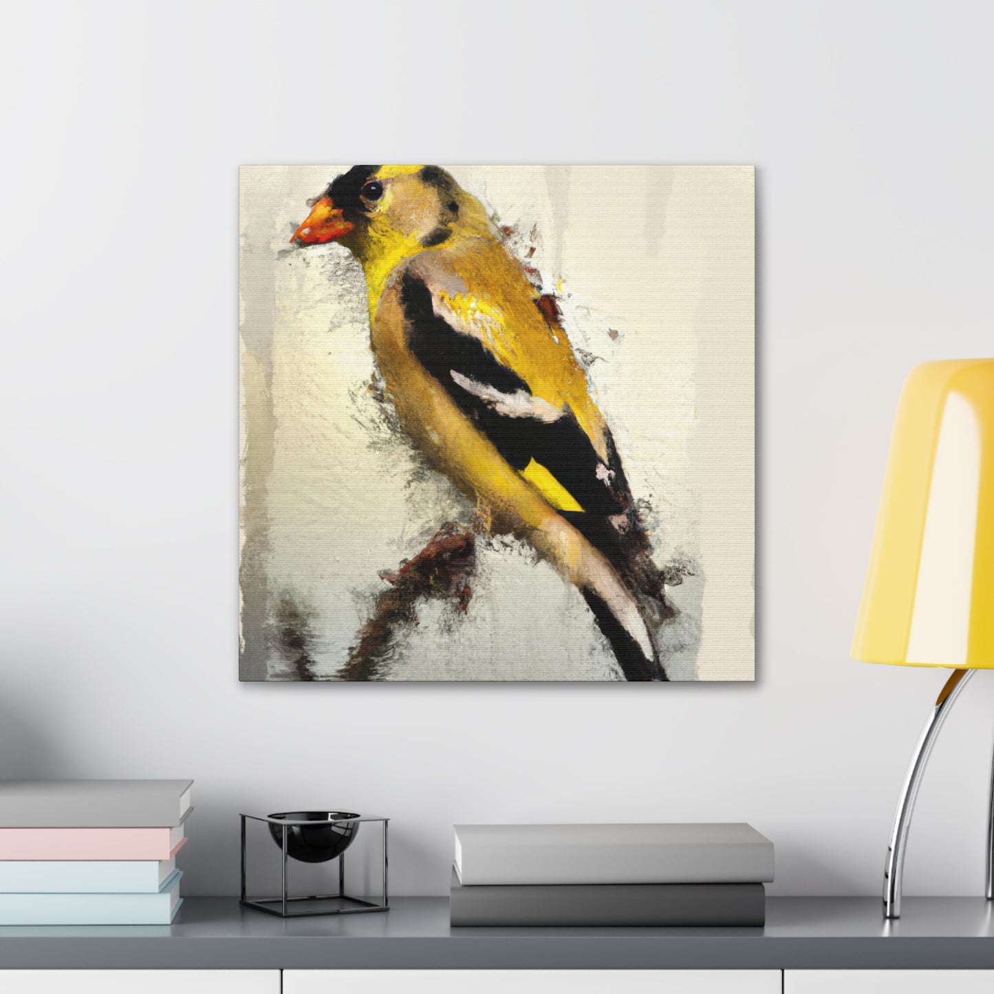 "American Goldfinch Splendor" - Canvas