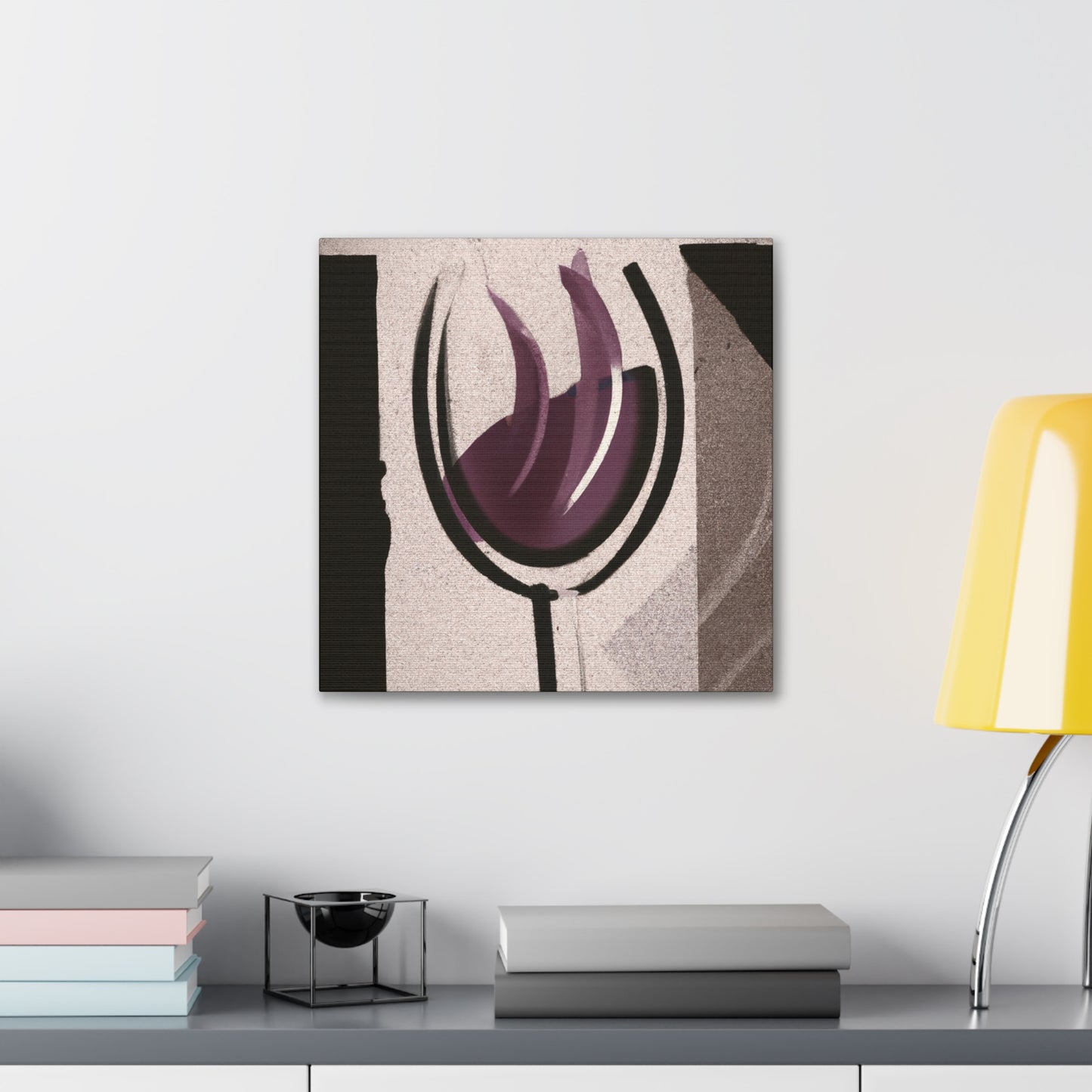 Raise a Toast Glass - Canvas