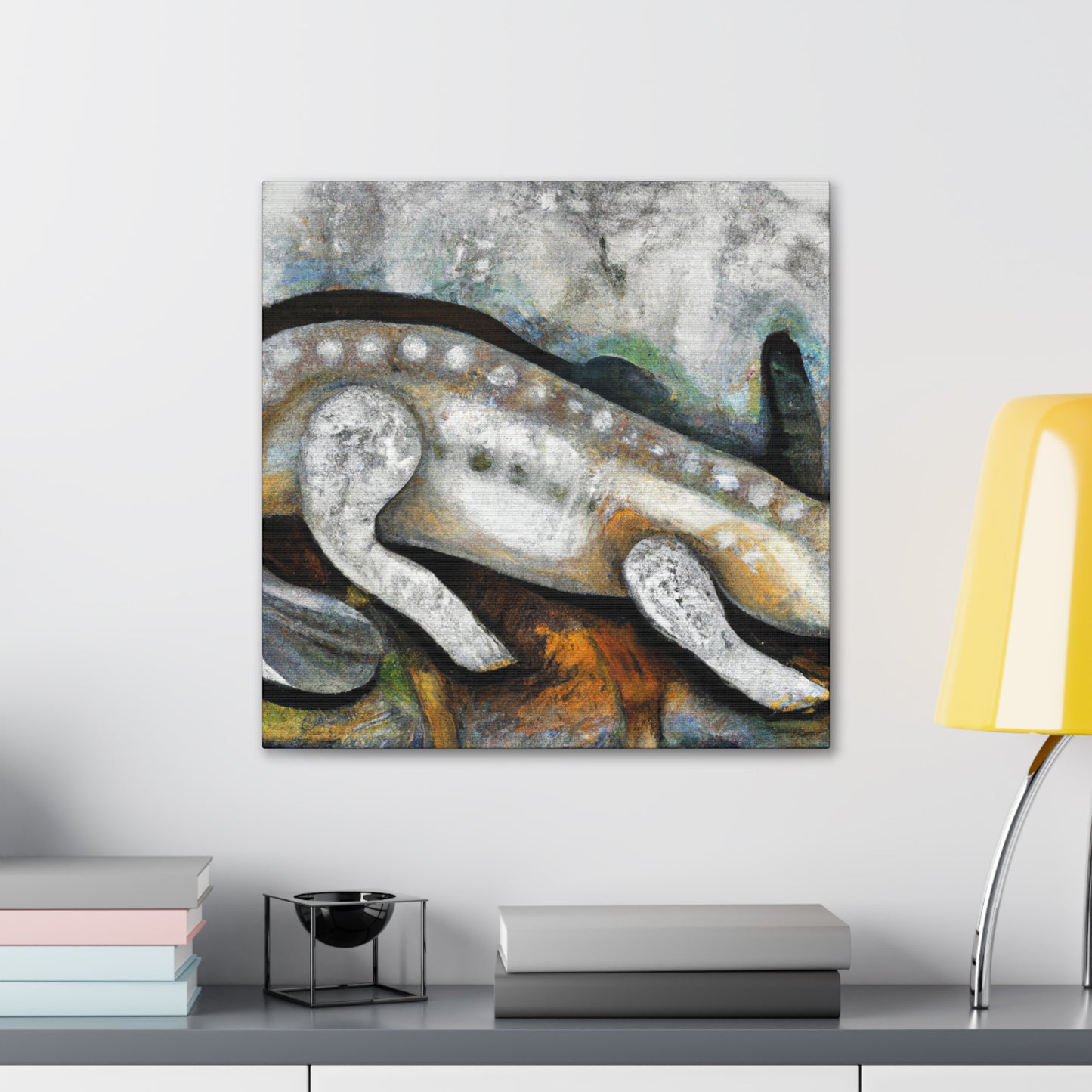 "Pangolin Silent Contemplation" - Canvas