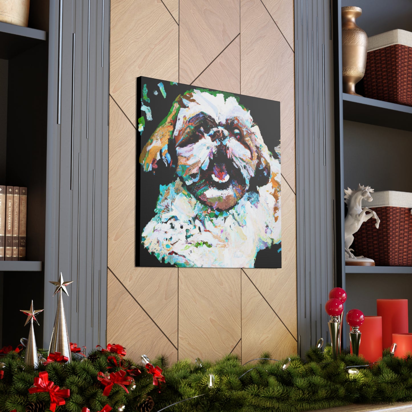 Shih Tzu Impressionism - Canvas