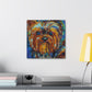 Dancing Yorkshire Terriers - Canvas