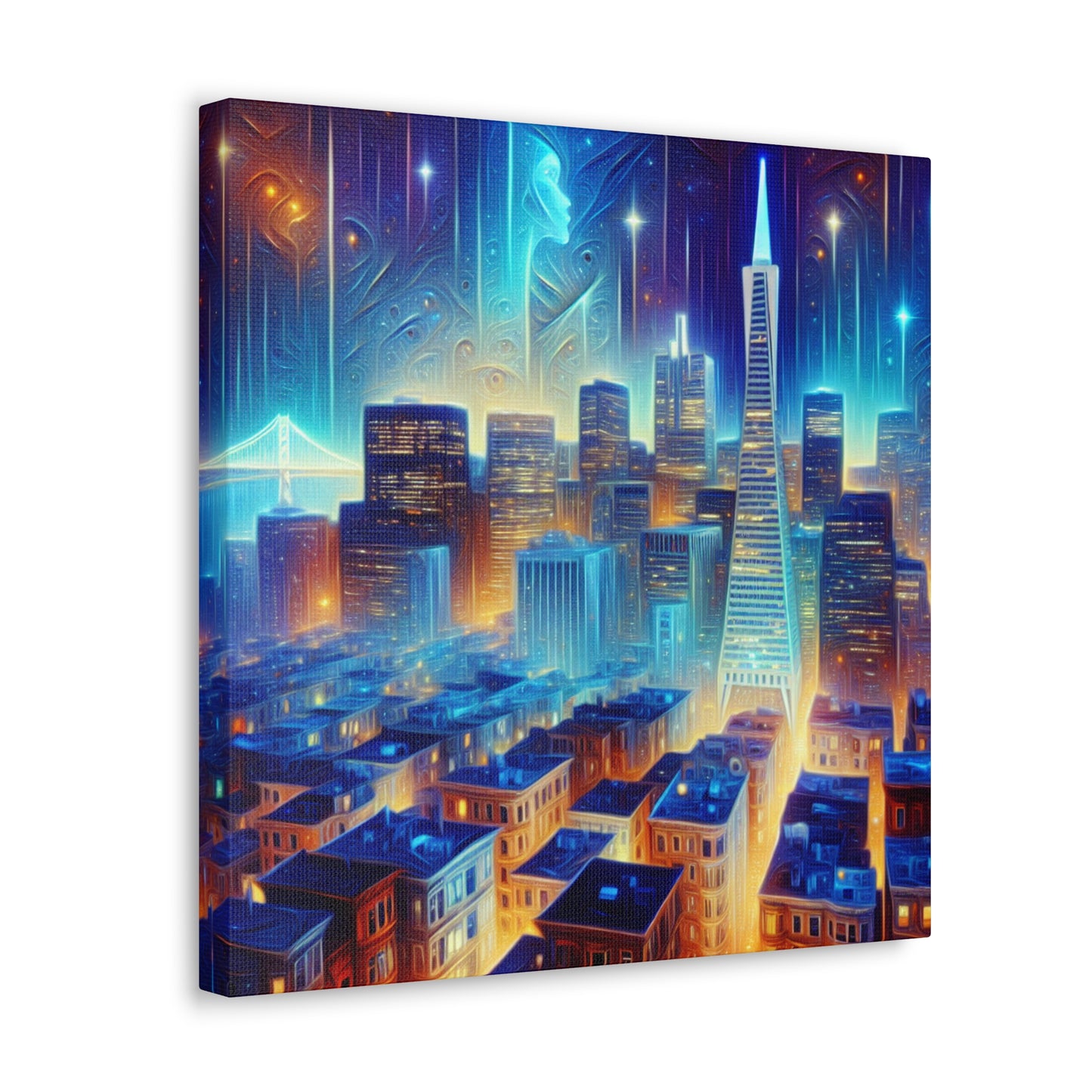 Mystical City Reverie - Canvas