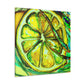 Lemon Impressionism Glows - Canvas