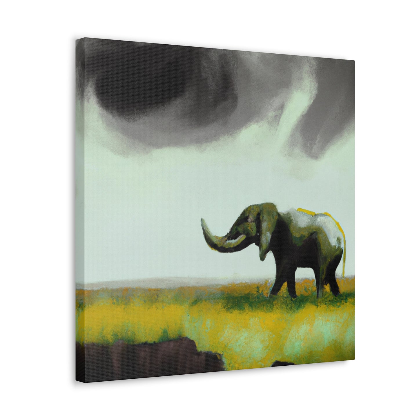 Elephant's Surreal Dream - Canvas