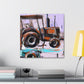 "Tractor of Abstraction" - Canvas