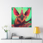 "Indian Flying Fox Soar" - Canvas