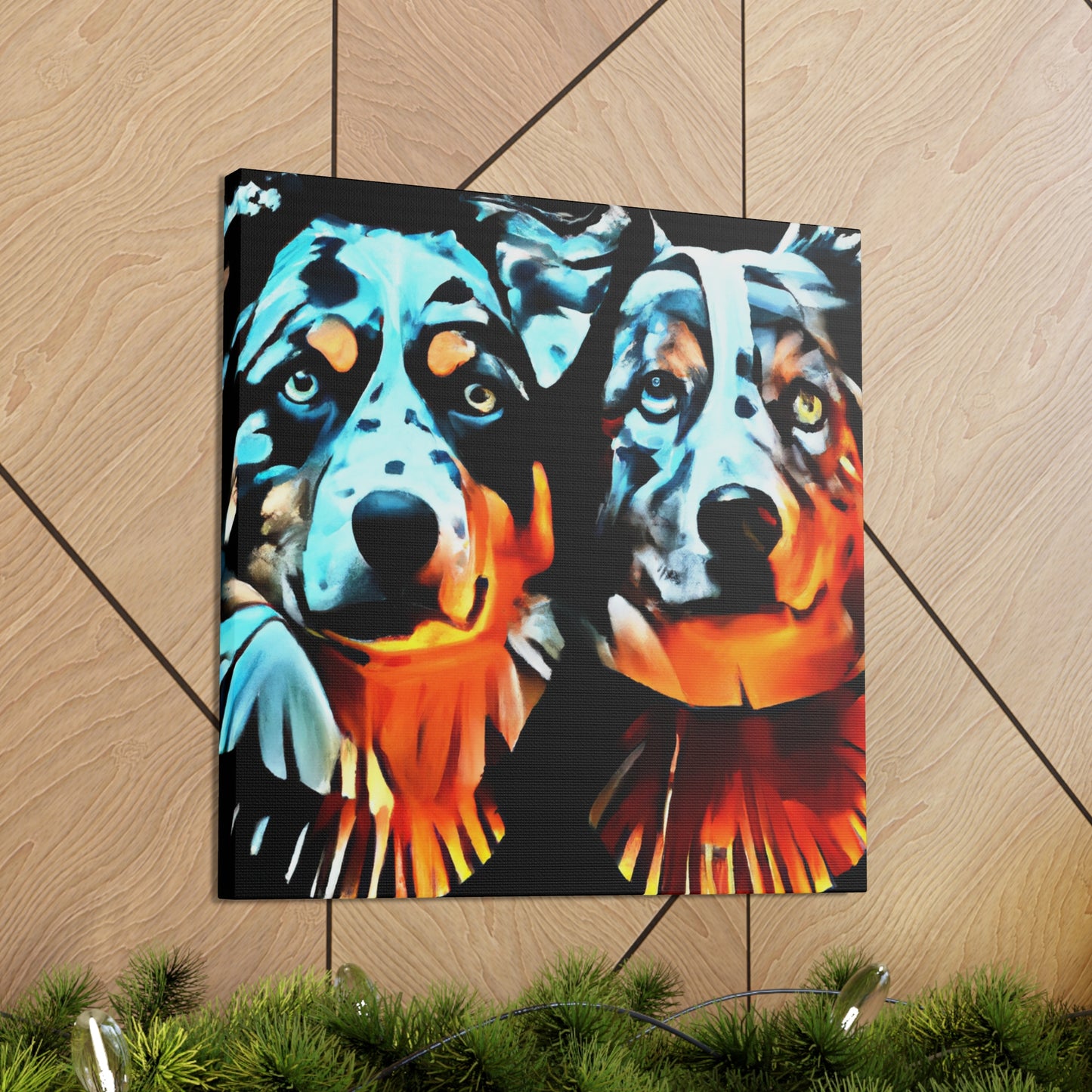 "A Canine Dreamscape" - Canvas