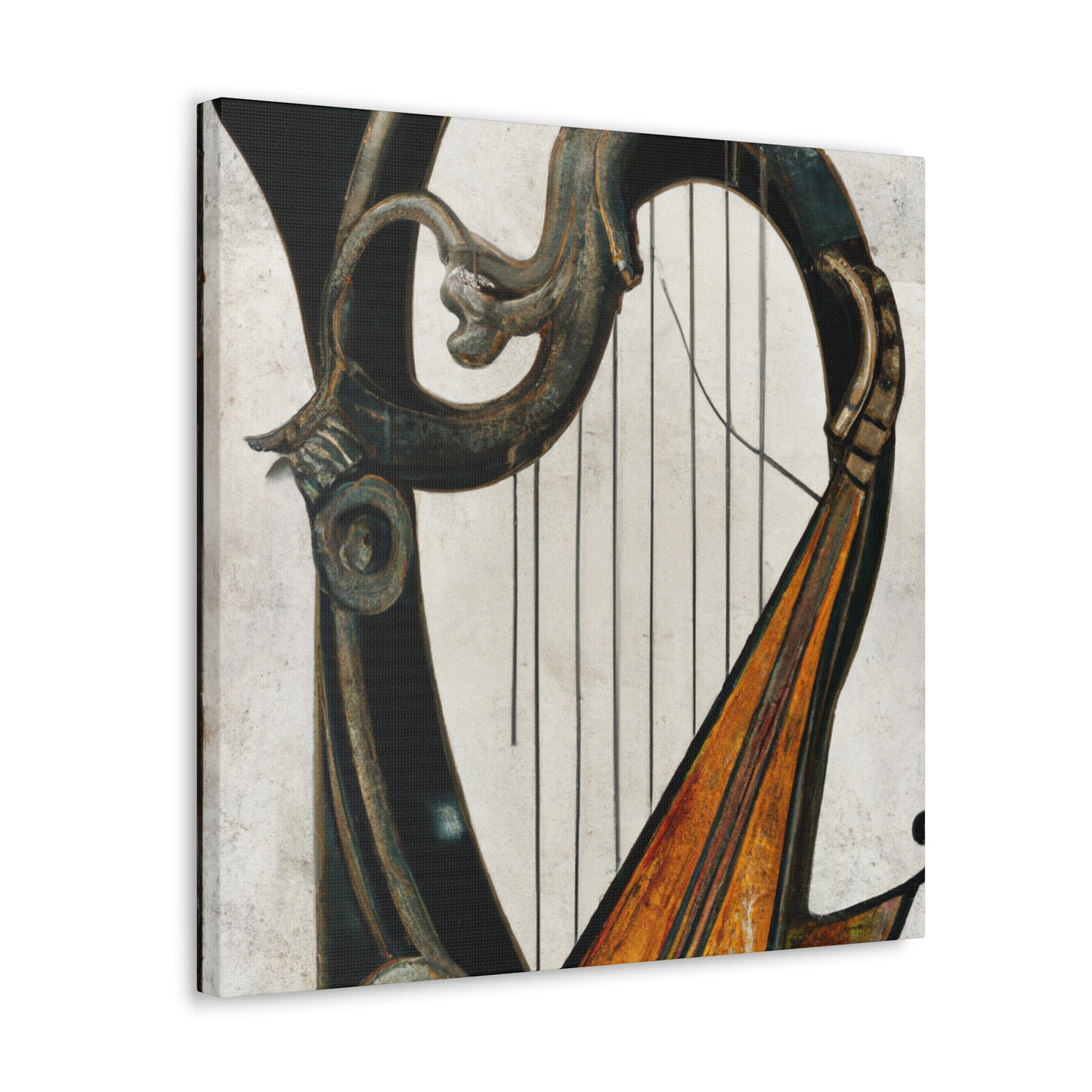 The Harp's Discordance - Canvas